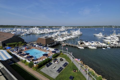 Montauk Yacht Club, Resort & Marina - Aerial View