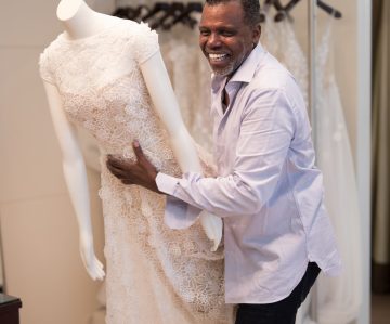 Bridal dressing is an art.” Check out Mark's podcast with @theweddingbiz to  hear his unique approach to designing for, styling and dressing today's, By Mark Ingram Atelier