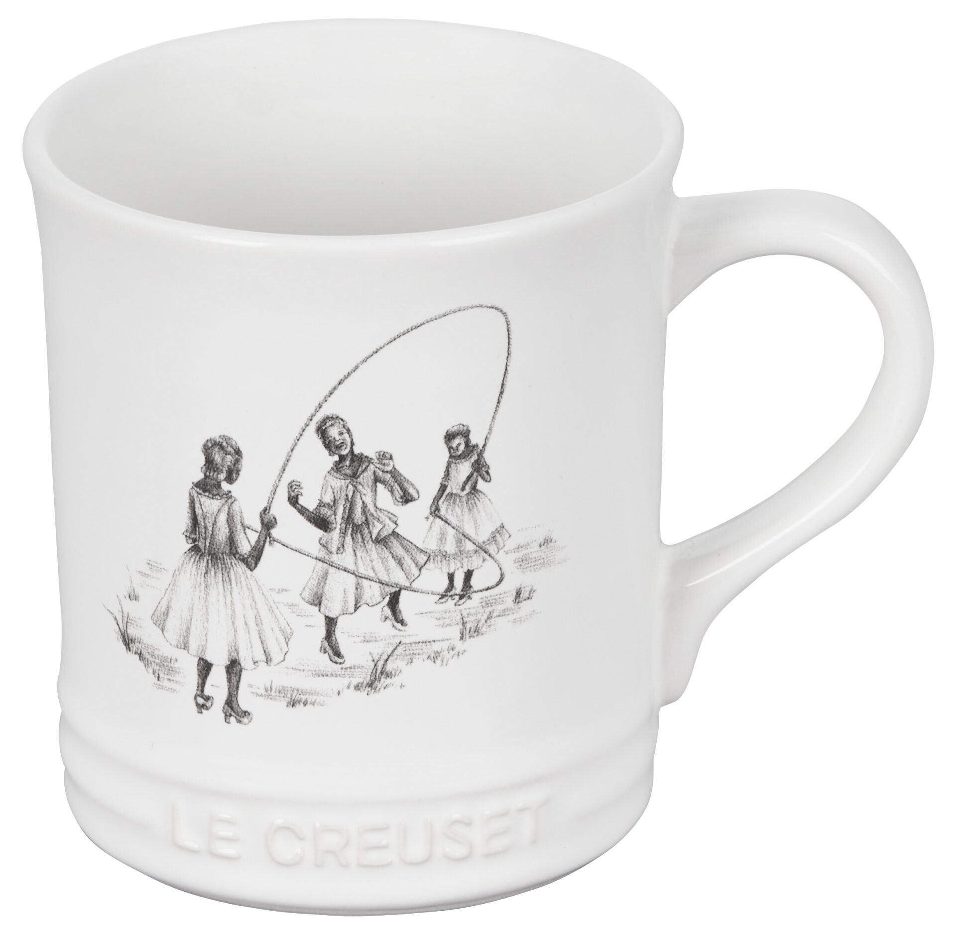 Le Creuset Destination Mug | Stoneware White, 12 fl. oz.