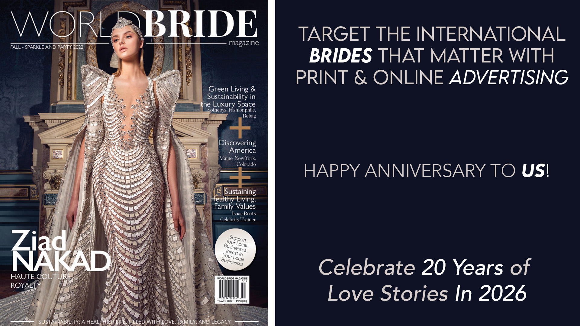 Advertise With World Bride Magazine
