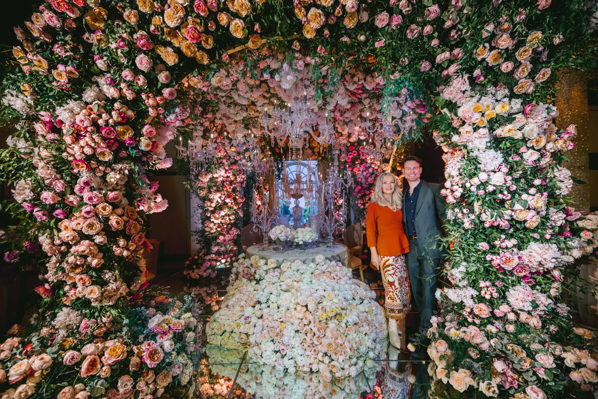 Danielle Nay and Jamie Aston with A Very English Elopement